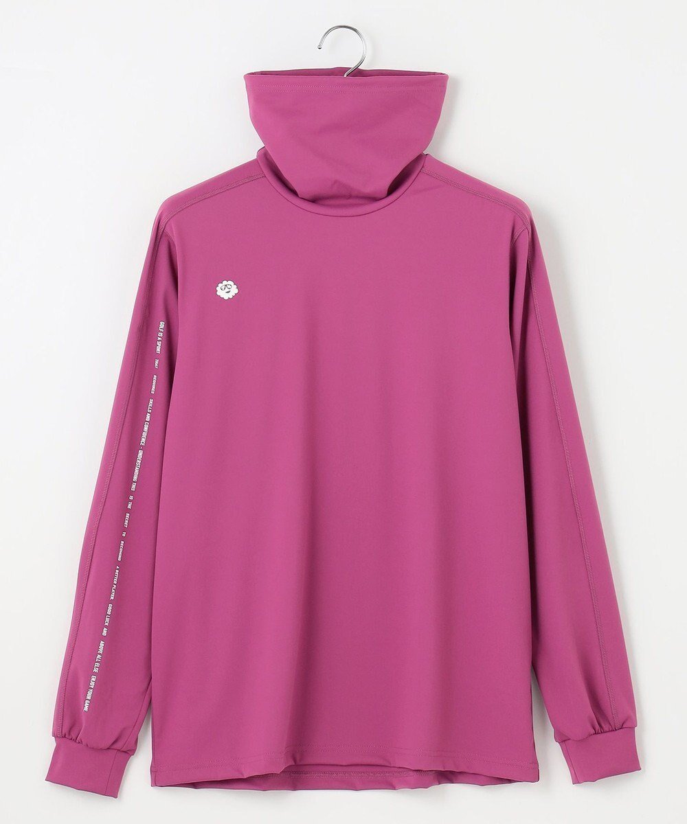 【ピーダブリュサーキュラス/PW CIRCULUS / MEN】の【MEN】スピンドルハイネックカットソー インテリア・キッズ・メンズ・レディースファッション・服の通販 founy(ファニー) 　ファッション　Fashion　メンズファッション　Fashion for Men　トップス・カットソー　Cut & Sew Tops　メンズシャツ　Shirts　2024年　2024　2024-2025秋冬・A/W　Autumn/Winter 2024–25 AW24–25　インナー　Innerwear　カットソー　Cut and Sewn Top　ゴルフ　Golf　ストレッチ　Stretch, Stretchy Fabric　スピンドル　Spindle, Drawcord　タートル　Turtleneck, Turtle Collar　バラクラバ　Balaclava　冬　Winter / This Winter　A/W・秋冬　Autumn/Winter　パープル系|ID: prp329100004708148 ipo3291000000034005746