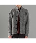 【ジョゼフ オム/JOSEPH HOMME / MEN】のツイストメランジ ニットカーディガン グレー系|ID: prp329100004708154 ipo3291000000034005770