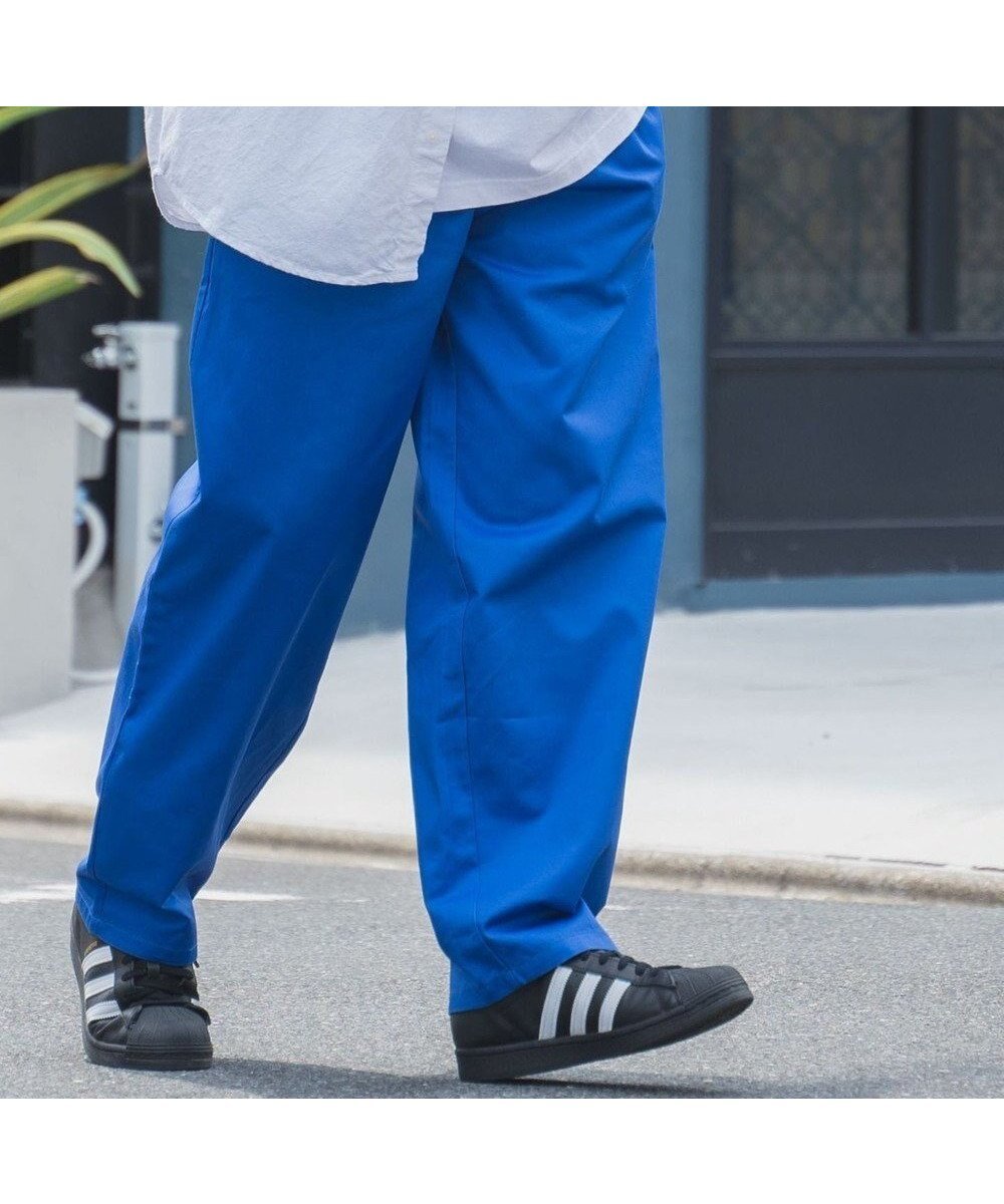 【ウィゴー/WEGO】の【ユニセックス着用ITEM/ウエストゴム/手洗い可】シェフパンツ インテリア・キッズ・メンズ・レディースファッション・服の通販 founy(ファニー) 　ファッション　Fashion　レディースファッション　Fashion for Women　パンツ　Pants & Trousers　春　Spring　秋　Autumn　シンプル　Simple, Minimal　スウェット / スエット　Sweatshirt, Sweatwear　スマホ　Smartphone, Mobile Device　定番　Standard, Basic Item　ボーダー　Border, Stripe　ルーズ　Loose, Oversized　A/W・秋冬　Autumn/Winter　プチプライス・低価格　Affordable / Budget Price　おすすめ　Recommended / Our Picks　夏　Summer　ブルー|ID: prp329100004708178 ipo3291000000034366559