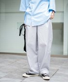 【ウィゴー/WEGO】の【ユニセックス着用ITEM/ウエストゴム/手洗い可】シェフパンツ ライトグレー|ID: prp329100004708178 ipo3291000000034366568