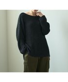 【イェッカ ヴェッカ/YECCA VECCA】のスパンコールボートネックニット 人気、トレンドファッション・服の通販 founy(ファニー) ファッション Fashion レディースファッション Fashion for Women トップス・カットソー Cut & Sew Tops ニット Knit Tops & Sweaters おすすめ Recommended / Our Picks スパンコール Sequins, Sequin Embellishment スリット Slit, Slit Detail セーター Sweater, Knitwear トレンド Trend, Trending Now ポケット Pocket, Pocket Detail エレガント 上品 Elegant A/W・秋冬 Autumn/Winter thumbnail Black|ID: prp329100004708212 ipo3291000000034070696