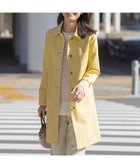 【ジェイ プレス/J.PRESS】の【WEB限定カラーあり・撥水】80/2 T/C ツイル ステンカラー ロングコート イエロー系|ID: prp329100004708224 ipo3291000000035535929