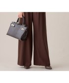 【自由区/JIYU-KU】のウールサキソニーワイド パンツ ダークブラウン系|ID: prp329100004708228 ipo3291000000034006169