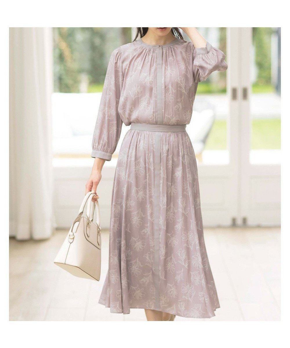 【エニィ スィス/any SiS】の【全骨格対応】セットアップ ワンピース 人気、トレンドファッション・服の通販 founy(ファニー) 　ファッション　Fashion　レディースファッション　Fashion for Women　ワンピース　Dresses　春　Spring　ギャザー　Gathered, Ruffled　セットアップ　Set-Up, Coordinated Outfit　とろみ　Fluid, Flowy Fabric　人気　Popular, Best Seller　フレア　Flare, Flared　フロント　Front, Front Design　無地　Plain, Solid Color　S/S・春夏　SS, Spring/Summer, Warm Season　おすすめ　Recommended / Our Picks　夏　Summer　エレガント 上品　Elegant　 other-1|ID: prp329100004708236 ipo3291000000034006214