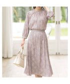 【エニィ スィス/any SiS】の【全骨格対応】セットアップ ワンピース ローズグレーベース|ID: prp329100004708236 ipo3291000000034006215