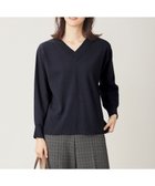 【エニィ スィス/any SiS】の【洗える】Vネックセンターポイント ニット ネイビー|ID: prp329100004708247 ipo3291000000034191921