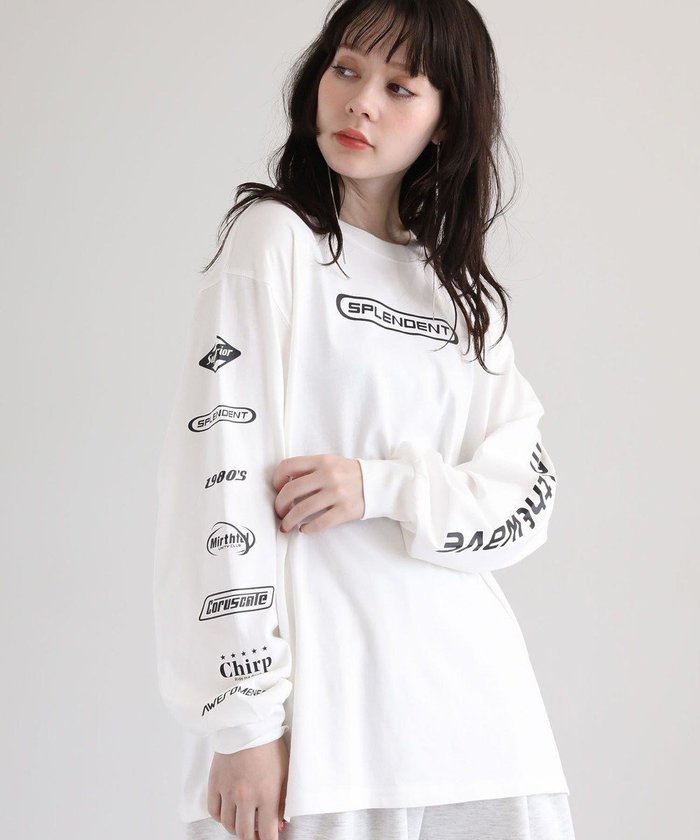 【グリーンパークス/Green Parks】の・SUGAR SPOON スポーツロゴptロンTEE インテリア・キッズ・メンズ・レディースファッション・服の通販 founy(ファニー) https://founy.com/ ファッション Fashion レディースファッション Fashion for Women トップス・カットソー Cut & Sew Tops シャツ・ブラウス・オフィスカジュアル Elegant Blouses & Button-Ups ロングTシャツ・Tシャツ Longline T-Shirts & Tees カットソー・ベーシックTシャツ Cut-and-Sewn Tops / Stretch Tees & Basics スポーツウェア Functional & Stylish Sportswear スポーツ トップス Athletic Tops / Workout Tops / Training Shirts おすすめ Recommended / Our Picks インナー Innerwear カットソー Cut and Sewn Top スポーツ Sports, Activewear スポーティ Sporty, Casual Athletic トレンド Trend, Trending Now プリント Print, Printed Pattern ポケット Pocket, Pocket Detail ロング Long, Long-Length A/W・秋冬 Autumn/Winter |ID: prp329100004708258 ipo3291000000034006388