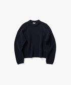【エイトン/ATON】のWOOL CASHMERE ALPACA メッシュクルーネックセーター 人気、トレンドファッション・服の通販 founy(ファニー) ファッション Fashion レディースファッション Fashion for Women トップス・カットソー Cut & Sew Tops ニット Knit Tops & Sweaters 新作・新入荷 New Arrivals / New In カットソー Cut and Sewn Top カーディガン Cardigan, Knitwear スリーブ Sleeve, Long Sleeve / Short Sleeve セーター Sweater, Knitwear メッシュ Mesh, Net Fabric リラックス Relax, Relaxed Fit A/W・秋冬 Autumn/Winter thumbnail NAVY|ID: prp329100004708275 ipo3291000000034006483