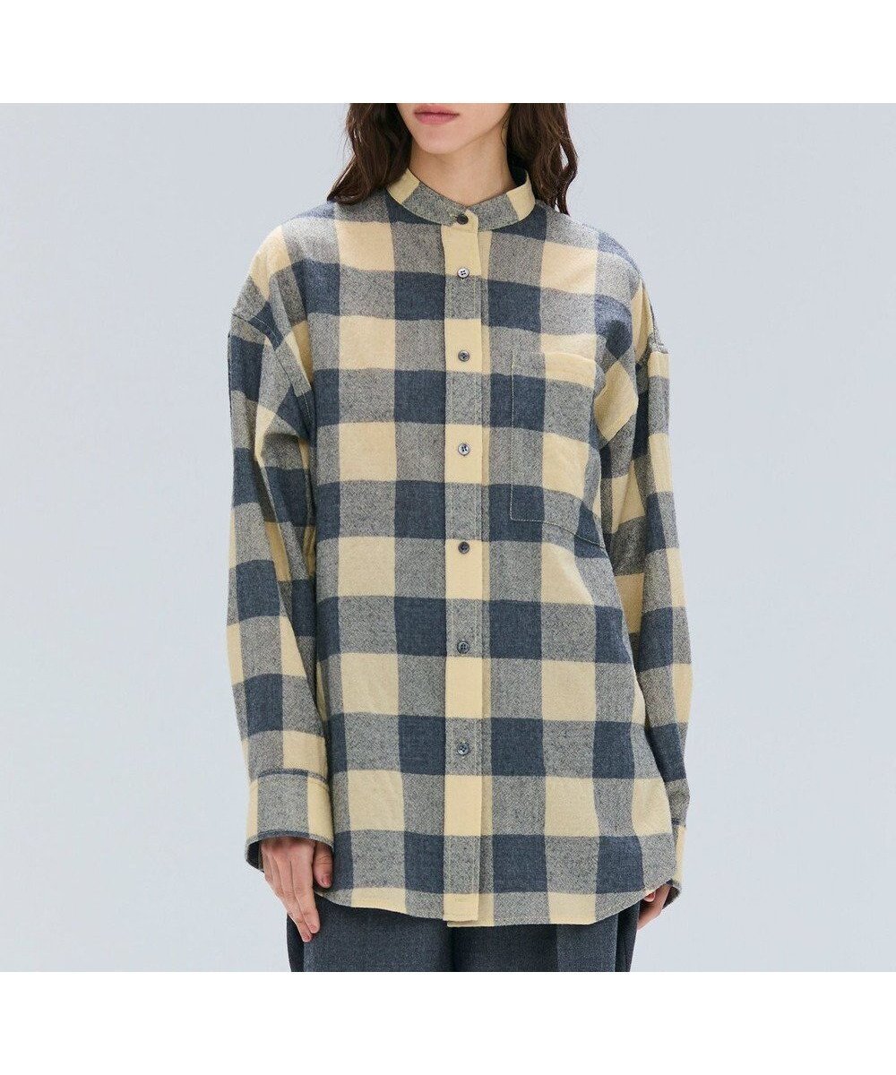 【ベイジ,/BEIGE,】のHOBBS / ウールチェックカシュクールブラウス 人気、トレンドファッション・服の通販 founy(ファニー) ファッション Fashion レディースファッション Fashion for Women トップス・カットソー Cut & Sew Tops シャツ・ブラウス・オフィスカジュアル Elegant Blouses & Button-Ups オーガンジー Organza Fabric カシュクール Wrap Design チェック Check, Plaid, Tartan ロング Long, Long-Length A/W・秋冬 Autumn/Winter other-1|ID: prp329100004708278 ipo3291000000034006492