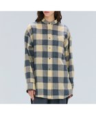 【ベイジ,/BEIGE,】のHOBBS / ウールチェックカシュクールブラウス L.Mustard ×Md Gray|ID: prp329100004708278 ipo3291000000034006493