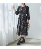 【ティアクラッセ/Tiaclasse】の【洗える】トワルドジュイ配色ワンピース ブラック|ID: prp329100004708285 ipo3291000000034006517