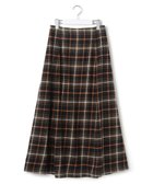 【ジェイプレスヨークストリート/J.PRESS YORK STREET】の【WOMEN】チェック ロングスカート ブラック系3|ID: prp329100004708290 ipo3291000000034006533