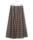 【ジェイプレスヨークストリート/J.PRESS YORK STREET】の【WOMEN】チェック ロングスカート ライトグレー系3|ID: prp329100004708290 ipo3291000000035626001