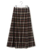 【ジェイプレスヨークストリート/J.PRESS YORK STREET】の【WOMEN】チェック ロングスカート ブラック系3|ID: prp329100004708290 ipo3291000000035626003