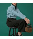 【23区/NIJYUSANKU】の【洗える】CANCLINI ベーシック シャツ 人気、トレンドファッション・服の通販 founy(ファニー) ファッション Fashion レディースファッション Fashion for Women トップス・カットソー Cut & Sew Tops シャツ・ブラウス・オフィスカジュアル Elegant Blouses & Button-Ups イタリア Italy インナー Innerwear エレガント 上品 Elegant 洗える Machine Washable シンプル Simple, Minimal ストライプ Stripe, Striped Pattern スリーブ Sleeve, Long Sleeve / Short Sleeve ダブル Double, Double-Breasted ツイル Twist, Twisted Detail デニム Denim, Jeans Material 定番 Standard, Basic Item ベーシック Basic, Essential 無地 Plain, Solid Color ロング Long, Long-Length A/W・秋冬 Autumn/Winter 冬 Winter / This Winter おすすめ Recommended / Our Picks 2023年 2023 2023-2024秋冬・A/W Autumn/Winter 2023–24 AW23–24 thumbnail グリーンストライプ|ID: prp329100004708300 ipo3291000000034006571