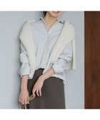 【23区/NIJYUSANKU】の【洗える】CANCLINI ベーシック シャツ 人気、トレンドファッション・服の通販 founy(ファニー) ファッション Fashion レディースファッション Fashion for Women トップス・カットソー Cut & Sew Tops シャツ・ブラウス・オフィスカジュアル Elegant Blouses & Button-Ups イタリア Italy インナー Innerwear エレガント 上品 Elegant 洗える Machine Washable シンプル Simple, Minimal ストライプ Stripe, Striped Pattern スリーブ Sleeve, Long Sleeve / Short Sleeve ダブル Double, Double-Breasted ツイル Twist, Twisted Detail デニム Denim, Jeans Material 定番 Standard, Basic Item ベーシック Basic, Essential 無地 Plain, Solid Color ロング Long, Long-Length A/W・秋冬 Autumn/Winter 冬 Winter / This Winter おすすめ Recommended / Our Picks 2023年 2023 2023-2024秋冬・A/W Autumn/Winter 2023–24 AW23–24 thumbnail ライトグレー系|ID: prp329100004708300 ipo3291000000034006573