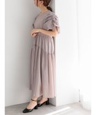 【テチチ/Te chichi】のスリーブリボンロングワンピース グレー|ID: prp329100004708314 ipo3291000000034006610
