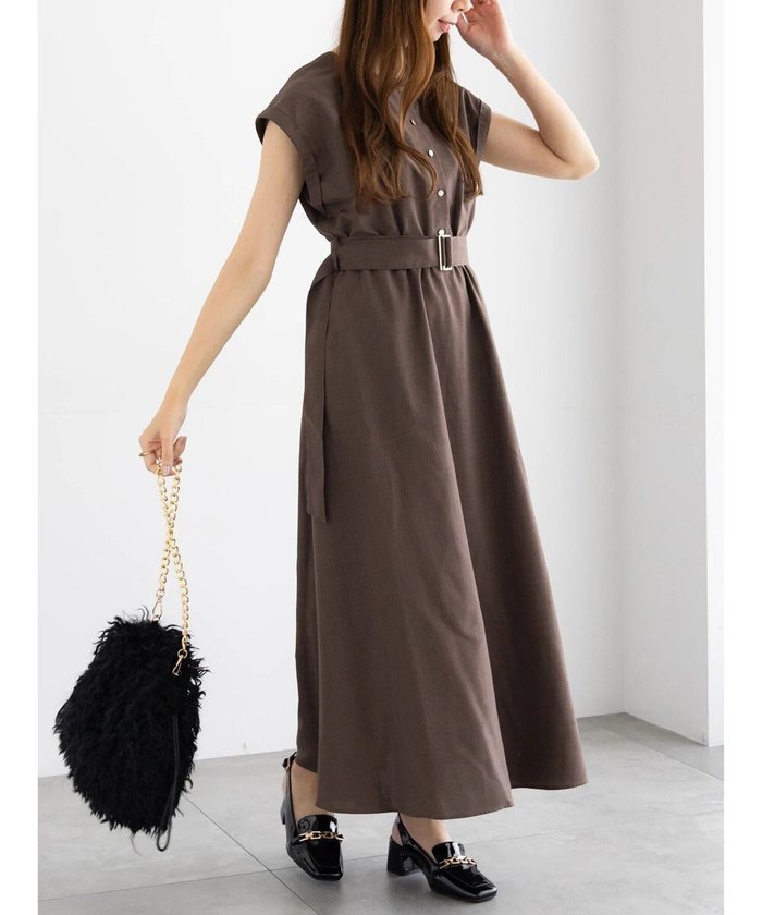 【テチチ/Te chichi】のリネンライクウエストマークワンピース インテリア・キッズ・メンズ・レディースファッション・服の通販 founy(ファニー) https://founy.com/ ファッション Fashion レディースファッション Fashion for Women ワンピース Dresses 新作・新入荷 New Arrivals / New In スリーブ Sleeve, Long Sleeve / Short Sleeve フレンチ French, French Style 夏 Summer S/S・春夏 SS, Spring/Summer, Warm Season A/W・秋冬 Autumn/Winter |ID: prp329100004708315 ipo3291000000034006612