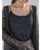【テチチ/Te chichi】のシャイニーカップ付きキャミソール 人気、トレンドファッション・服の通販 founy(ファニー) ファッション Fashion レディースファッション Fashion for Women トップス・カットソー Cut & Sew Tops キャミソール&ノースリーブ Camisoles & Sleeveless Tops シャツ・ブラウス・オフィスカジュアル Elegant Blouses & Button-Ups ロングTシャツ・Tシャツ Longline T-Shirts & Tees カットソー・ベーシックTシャツ Cut-and-Sewn Tops / Stretch Tees & Basics 新作・新入荷 New Arrivals / New In おすすめ Recommended / Our Picks インナー Innerwear カットソー Cut and Sewn Top カーディガン Cardigan, Knitwear キャミソール Camisole, Spaghetti Strap Top シャイニー Shiny, Glossy Finish ジャケット Jacket, Outerwear デコルテ Décolleté, Neckline トレンド Trend, Trending Now メッシュ Mesh, Net Fabric ラップ Wrap, Wrap Design エレガント 上品 Elegant 夏 Summer S/S・春夏 SS, Spring/Summer, Warm Season A/W・秋冬 Autumn/Winter thumbnail ブラック|ID: prp329100004708317 ipo3291000000034006622