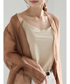 【テチチ/Te chichi】のシャイニーカップ付きキャミソール 人気、トレンドファッション・服の通販 founy(ファニー) ファッション Fashion レディースファッション Fashion for Women トップス・カットソー Cut & Sew Tops キャミソール&ノースリーブ Camisoles & Sleeveless Tops シャツ・ブラウス・オフィスカジュアル Elegant Blouses & Button-Ups ロングTシャツ・Tシャツ Longline T-Shirts & Tees カットソー・ベーシックTシャツ Cut-and-Sewn Tops / Stretch Tees & Basics 新作・新入荷 New Arrivals / New In おすすめ Recommended / Our Picks インナー Innerwear カットソー Cut and Sewn Top カーディガン Cardigan, Knitwear キャミソール Camisole, Spaghetti Strap Top シャイニー Shiny, Glossy Finish ジャケット Jacket, Outerwear デコルテ Décolleté, Neckline トレンド Trend, Trending Now メッシュ Mesh, Net Fabric ラップ Wrap, Wrap Design エレガント 上品 Elegant 夏 Summer S/S・春夏 SS, Spring/Summer, Warm Season A/W・秋冬 Autumn/Winter thumbnail ベージュ|ID: prp329100004708317 ipo3291000000034006623