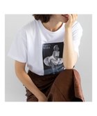 【テチチ/Te chichi】のマリリンモンローシネマフォトTシャツ オフホワイト|ID: prp329100004708318 ipo3291000000034006625