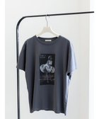 【テチチ/Te chichi】のマリリンモンローシネマフォトTシャツ チャコールグレー|ID: prp329100004708318 ipo3291000000034006626