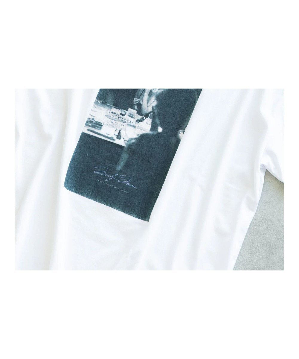 【テチチ/Te chichi】のマリリンモンローミラーフォトTシャツ 人気、トレンドファッション・服の通販 founy(ファニー) 　ファッション　Fashion　レディースファッション　Fashion for Women　トップス・カットソー　Cut & Sew Tops　シャツ・ブラウス・オフィスカジュアル　Elegant Blouses & Button-Ups　ロングTシャツ・Tシャツ　Longline T-Shirts & Tees　カットソー・ベーシックTシャツ　Cut-and-Sewn Tops / Stretch Tees & Basics　カットソー　Cut and Sewn Top　人気　Popular, Best Seller　バランス　Balance, Style Balance　プリント　Print, Printed Pattern　ベーシック　Basic, Essential　A/W・秋冬　Autumn/Winter　S/S・春夏　SS, Spring/Summer, Warm Season　新作・新入荷　New Arrivals / New In　夏　Summer　 other-1|ID: prp329100004708319 ipo3291000000034006627