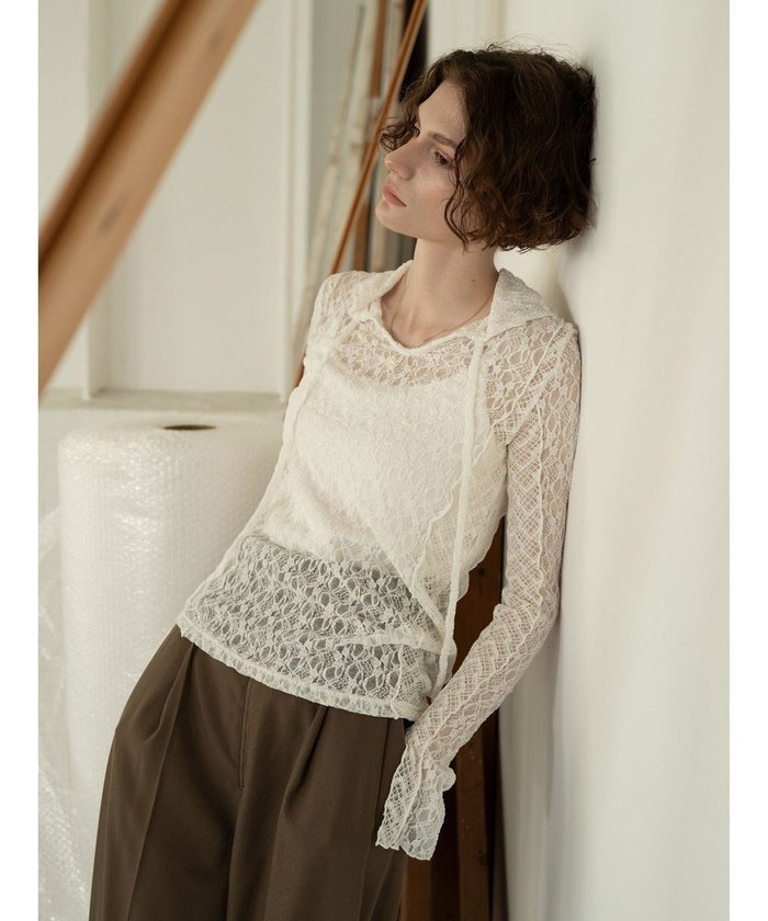 【テチチ/Te chichi】のパッチワークレース前後2WAY衿デザインTOPS《2025Autumn catalog item》 インテリア・キッズ・メンズ・レディースファッション・服の通販 founy(ファニー) https://founy.com/ ファッション Fashion レディースファッション Fashion for Women トップス・カットソー Cut & Sew Tops シャツ・ブラウス・オフィスカジュアル Elegant Blouses & Button-Ups ロングTシャツ・Tシャツ Longline T-Shirts & Tees カットソー・ベーシックTシャツ Cut-and-Sewn Tops / Stretch Tees & Basics 2025年 2025 2025-2026秋冬・A/W Autumn/Winter 2025–26 AW25–26 カットソー Cut and Sewn Top パッチワーク Patchwork, Mixed Fabric レース Lace, Lace Fabric 夏 Summer S/S・春夏 SS, Spring/Summer, Warm Season A/W・秋冬 Autumn/Winter 雑誌 Magazine, Fashion Magazine |ID: prp329100004708322 ipo3291000000034006637