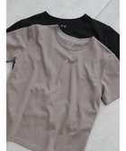 【テチチ/Te chichi】のクルーネックTシャツ チャコールグレー|ID: prp329100004708324 ipo3291000000034006646