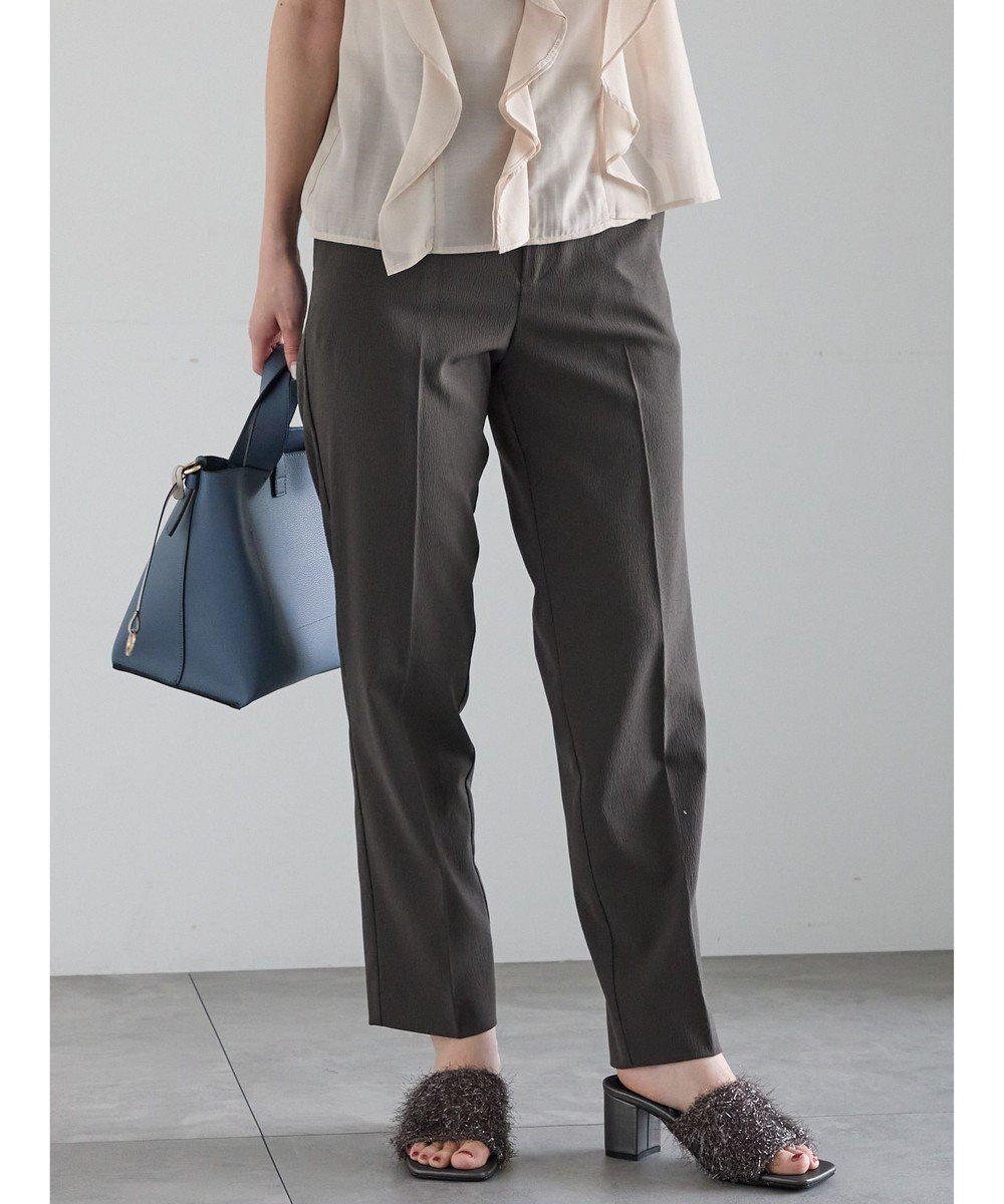 【テチチ/Te chichi】のメタル釦楊柳テーパードパンツ 人気、トレンドファッション・服の通販 founy(ファニー) 　ファッション　Fashion　レディースファッション　Fashion for Women　パンツ　Pants & Trousers　ストレッチ　Stretch, Stretchy Fabric　フロント　Front, Front Design　メタル　Metal, Metal Parts　夏　Summer　S/S・春夏　SS, Spring/Summer, Warm Season　A/W・秋冬　Autumn/Winter　 other-1|ID: prp329100004708329 ipo3291000000034006661