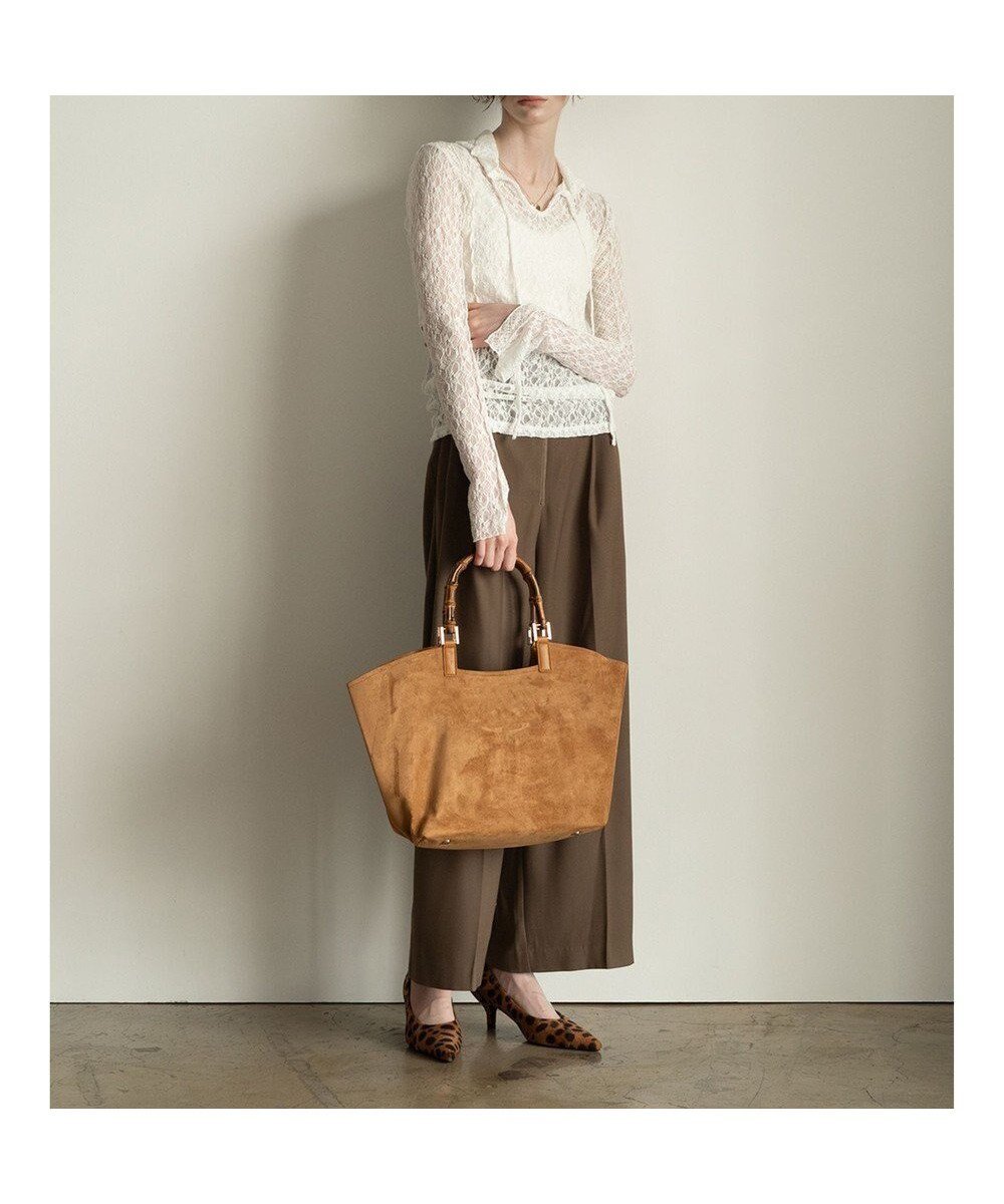 【テチチ/Te chichi】のハイウエストフロントジップワイドパンツ《2025Autumn catalog item》 インテリア・キッズ・メンズ・レディースファッション・服の通販 founy(ファニー) 　ファッション　Fashion　レディースファッション　Fashion for Women　パンツ　Pants & Trousers　2025年　2025　2025-2026秋冬・A/W　Autumn/Winter 2025–26 AW25–26　おすすめ　Recommended / Our Picks　センター　Center, Center Line　夏　Summer　S/S・春夏　SS, Spring/Summer, Warm Season　A/W・秋冬　Autumn/Winter　雑誌　Magazine, Fashion Magazine　ブラウン|ID: prp329100004708330 ipo3291000000034006667