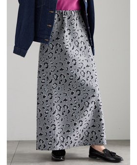 【テチチ/Te chichi】のレオパードジャガードナロースカート 人気、トレンドファッション・服の通販 founy(ファニー) ファッション Fashion レディースファッション Fashion for Women スカート Skirts 新作・新入荷 New Arrivals / New In おすすめ Recommended / Our Picks アニマル Animal Print バランス Balance, Style Balance レオパード Leopard, Animal Print 夏 Summer S/S・春夏 SS, Spring/Summer, Warm Season 無地 Plain, Solid Color A/W・秋冬 Autumn/Winter |ID:prp329100004708339