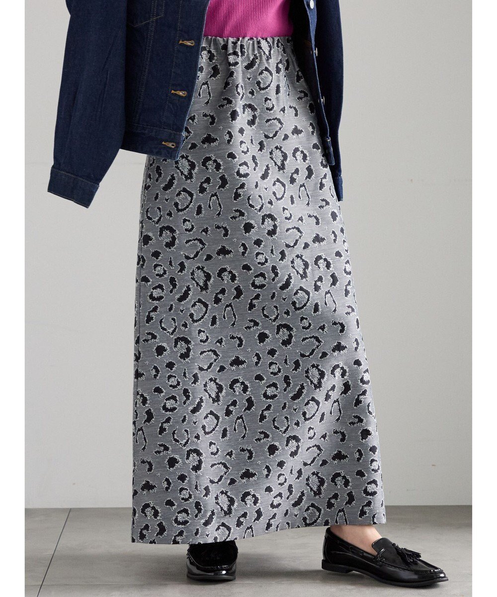 【テチチ/Te chichi】のレオパードジャガードナロースカート 人気、トレンドファッション・服の通販 founy(ファニー) 　ファッション　Fashion　レディースファッション　Fashion for Women　スカート　Skirts　新作・新入荷　New Arrivals / New In　おすすめ　Recommended / Our Picks　アニマル　Animal Print　バランス　Balance, Style Balance　レオパード　Leopard, Animal Print　夏　Summer　S/S・春夏　SS, Spring/Summer, Warm Season　無地　Plain, Solid Color　A/W・秋冬　Autumn/Winter　 other-1|ID: prp329100004708339 ipo3291000000034006695