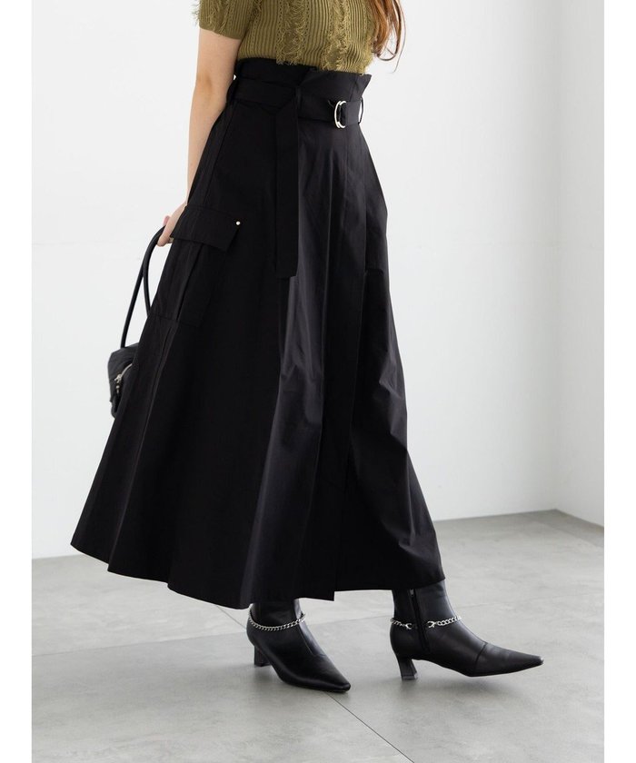 【テチチ/Te chichi】のカーゴフレアスカート インテリア・キッズ・メンズ・レディースファッション・服の通販 founy(ファニー) https://founy.com/ ファッション Fashion レディースファッション Fashion for Women スカート Skirts Aライン・フレアスカート A-Line & Flared Skirts 新作・新入荷 New Arrivals / New In おすすめ Recommended / Our Picks スリット Slit, Slit Detail フラップ Flap, Flap Pocket フレア Flare, Flared ポケット Pocket, Pocket Detail 夏 Summer S/S・春夏 SS, Spring/Summer, Warm Season A/W・秋冬 Autumn/Winter |ID: prp329100004708341 ipo3291000000034006701