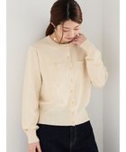 【テチチ/Te chichi】の金釦ポケット付きクルーカーディガン 人気、トレンドファッション・服の通販 founy(ファニー) ファッション Fashion レディースファッション Fashion for Women トップス・カットソー Cut & Sew Tops ニット Knit Tops & Sweaters カーディガン・羽織り Layered Style Cardigans カーディガン Cardigan, Knitwear セーター Sweater, Knitwear バランス Balance, Style Balance ポケット Pocket, Pocket Detail エレガント 上品 Elegant 夏 Summer S/S・春夏 SS, Spring/Summer, Warm Season 無地 Plain, Solid Color A/W・秋冬 Autumn/Winter thumbnail ベージュ|ID: prp329100004708344 ipo3291000000034006713