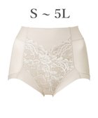 【ブラデリス ニューヨーク/BRADELIS New York】の【BRADELIS NewYork peace】 細みえ快適綿混ショーツ25 補正下着 深め ハイウエスト お腹スッキリ 人気、トレンドファッション・服の通販 founy(ファニー) ファッション Fashion レディースファッション Fashion for Women 下着・ランジェリー Lingerie & Intimates ショーツ・ランジェリー用ボトムス Panties / Briefs / Lingerie Bottoms アンダーウェア・ベースインナー・肌着 Underwear / Base Layer / Undergarments アンダー Underwear Essentials シェイプ Shape, Slim Fit ショーツ Shorts, Short Pants シンプル Simple, Minimal タンブラー Tumbler, Travel Mug パターン Pattern, Design Print フィット Fit, Slim Fit フラット Flat, Flat Shoes フロント Front, Front Design プリント Print, Printed Pattern ランジェリー Lingerie, Intimate Wear レース Lace, Lace Fabric ワイヤー Wire, Wired Bra 新作・新入荷 New Arrivals / New In おすすめ Recommended / Our Picks thumbnail クリームベージュ|ID: prp329100004708389 ipo3291000000034006879