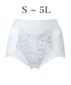 【ブラデリス ニューヨーク/BRADELIS New York】の【BRADELIS NewYork peace】 細みえ快適綿混ショーツ25 補正下着 深め ハイウエスト お腹スッキリ アッシュブルー|ID: prp329100004708389 ipo3291000000035571471