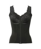 【ブラデリス ニューヨーク/BRADELIS New York】の【BRADELIS NewYork peace】 細みえフロントファスナー綿混ブラキャミ25 補正下着 カップ付き ブラトップ シェイパー 人気、トレンドファッション・服の通販 founy(ファニー) ファッション Fashion レディースファッション Fashion for Women トップス・カットソー Cut & Sew Tops キャミソール&ノースリーブ Camisoles & Sleeveless Tops 下着・ランジェリー Lingerie & Intimates アンダーウェア・ベースインナー・肌着 Underwear / Base Layer / Undergarments アンダー Underwear Essentials インナー Innerwear コンパクト Compact, Small Size ショルダー Shoulder, Shoulder Strap ショーツ Shorts, Short Pants タオル Towel, Bath Towel フロント Front, Front Design ポケット Pocket, Pocket Detail メッシュ Mesh, Net Fabric ランジェリー Lingerie, Intimate Wear ループ Loop, Loop Knit レース Lace, Lace Fabric ワイヤー Wire, Wired Bra 新作・新入荷 New Arrivals / New In おすすめ Recommended / Our Picks 筋トレ・ボディメイク Workout / Body Make / Fitness 夏 Summer thumbnail ブラック|ID: prp329100004708390 ipo3291000000034006882