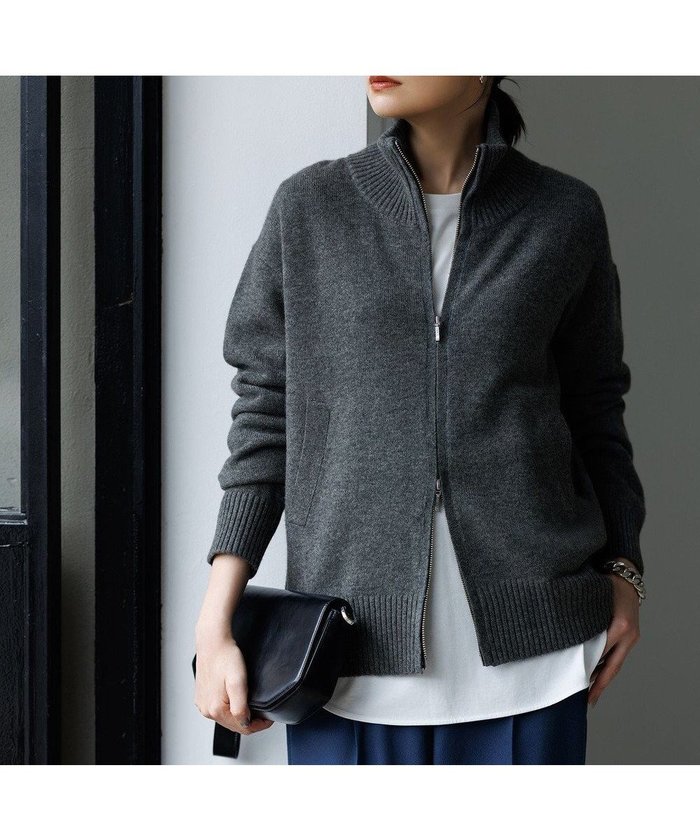 【アイシービー/iCB】の【新色追加】ソフトカシミヤミックス ニットトラックジャケット インテリア・キッズ・メンズ・レディースファッション・服の通販 founy(ファニー) https://founy.com/ ファッション Fashion レディースファッション Fashion for Women アウター Coat / Outerwear Collection レディースジャケット・軽アウター Jackets ブルゾンジャケット・スポーティアウター Blouson Jackets ジップ Zip, Zipper ジャケット Jacket, Outerwear 定番 Standard, Basic Item 人気 Popular, Best Seller ハイネック High Neck, Mock Neck ブルゾン Blouson, Bomber Jacket ポケット Pocket, Pocket Detail ミドル Middle Length, Mid Height A/W・秋冬 Autumn/Winter エレガント 上品 Elegant 2025年 2025 2025-2026秋冬・A/W Autumn/Winter 2025–26 AW25–26 |ID: prp329100004708394 ipo3291000000034475161