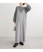 【グリーンパークス/Green Parks】のVネックキャミワンピース 人気、トレンドファッション・服の通販 founy(ファニー) ファッション Fashion レディースファッション Fashion for Women ワンピース Dresses キャミソールワンピース Camisole Dresses おすすめ Recommended / Our Picks インナー Innerwear キャミワンピース Cami Dress, Slip Dress スマート Smart, Elegant ポケット Pocket, Pocket Detail ロング Long, Long-Length A/W・秋冬 Autumn/Winter thumbnail Gray|ID: prp329100004708429 ipo3291000000034327256