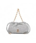 【ランバン オン ブルー/LANVIN en Bleu】のカレンデ 2WAYハンドバッグ 人気、トレンドファッション・服の通販 founy(ファニー) ファッション Fashion レディースファッション Fashion for Women バッグ Bags 新作・新入荷 New Arrivals / New In ショルダー Shoulder, Shoulder Strap チェーン Chain, Chain Strap ハンド Hand, Handmade フェミニン Feminine, Girly リップ Lip, Lip Motif 巾着 Drawstring Bag, Kinchaku 財布 Wallet, Purse thumbnail ラメシルバー|ID: prp329100004708443 ipo3291000000034007076