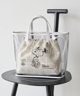 【ラシット/russet】の【PEANUTS×russetコラボ第三弾】クリアトート×巾着セットバッグ(CE-1592) 人気、トレンドファッション・服の通販 founy(ファニー) ファッション Fashion レディースファッション Fashion for Women バッグ Bags イラスト Illustration 秋 Autumn クラシカル Classical, Vintage-Inspired コラボ Collaboration, Collab 巾着 Drawstring Bag, Kinchaku シンプル Simple, Minimal ツイード Twill, Twill Weave 人気 Popular, Best Seller パイピング Piping, Trim Design プリント Print, Printed Pattern ポケット Pocket, Pocket Detail ポーチ Pouch, Small Case 再入荷 Restock / Back in Stock おすすめ Recommended / Our Picks 夏 Summer エレガント 上品 Elegant |ID:prp329100004708450