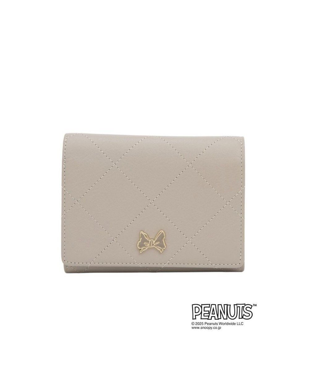 【クレイサス/CLATHAS】のCLATHAS×PEANUTS 二つ折り財布 人気、トレンドファッション・服の通販 founy(ファニー) 　ファッション　Fashion　レディースファッション　Fashion for Women　ミニ財布・二つ折り財布　Wallets & Card Cases　おすすめ　Recommended / Our Picks　エレガント 上品　Elegant　キャラクター　Character, Licensed Characters　キルティング　Quilted, Quilting　コレクション　Collection, Seasonal Line　フロント　Front, Front Design　モチーフ　Motif, Design Theme　リボン　Ribbon, Bow　財布　Wallet, Purse　 other-1|ID: prp329100004708452 ipo3291000000034007102