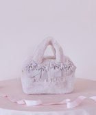 【メゾンドフルール/Maison de FLEUR】のピンクマニア2Wayファーリボンミニバッグ Light Pink|ID: prp329100004708461 ipo3291000000035804549