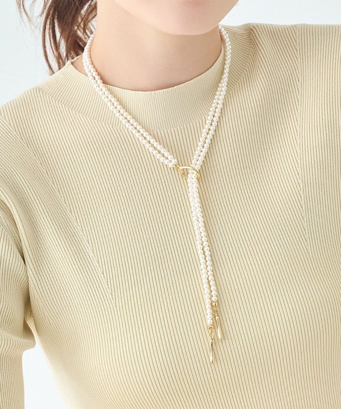 【フィービィー/phoebe】の2wayパールチョーカーネックレス/連パール インテリア・キッズ・メンズ・レディースファッション・服の通販 founy(ファニー) https://founy.com/ ファッション Fashion レディースファッション Fashion for Women ジュエリー Jewelry ネックレス Necklaces & Pendants 新作・新入荷 New Arrivals / New In アクセサリー Fashion Accessories トレンド Trend, Trending Now ネックレス Necklace, Pendant Necklace パール Pearl, Pearl Accent メタル Metal, Metal Parts モチーフ Motif, Design Theme エレガント 上品 Elegant |ID: prp329100004708465 ipo3291000000034007141