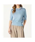 【ダックス/DAKS】のJohn Smedley for DAKS ハウスストライプ襟付きトップス 人気、トレンドファッション・服の通販 founy(ファニー) ファッション Fashion レディースファッション Fashion for Women トップス・カットソー Cut & Sew Tops ニット Knit Tops & Sweaters エレガント 上品 Elegant ストライプ Stripe, Striped Pattern セーター Sweater, Knitwear 半袖 Short Sleeve, Half Sleeve 夏 Summer S/S・春夏 SS, Spring/Summer, Warm Season A/W・秋冬 Autumn/Winter thumbnail シーグラス|ID: prp329100004709384 ipo3291000000034017280