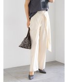 【テチチ/Te chichi】のラップスカートレイヤードストレートパンツ《2025Autumn catalog item》 ベージュ|ID: prp329100004709388 ipo3291000000034017293