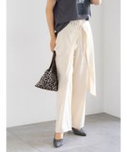 【テチチ/Te chichi】のラップスカートレイヤードストレートパンツ《2025Autumn catalog item》 ベージュ|ID: prp329100004709388 ipo3291000000036205312