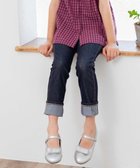 【組曲 / KIDS/KUMIKYOKU】の【110-140㎝】デニムニット パンツ ネイビー|ID: prp329100004709390 ipo3291000000034210024