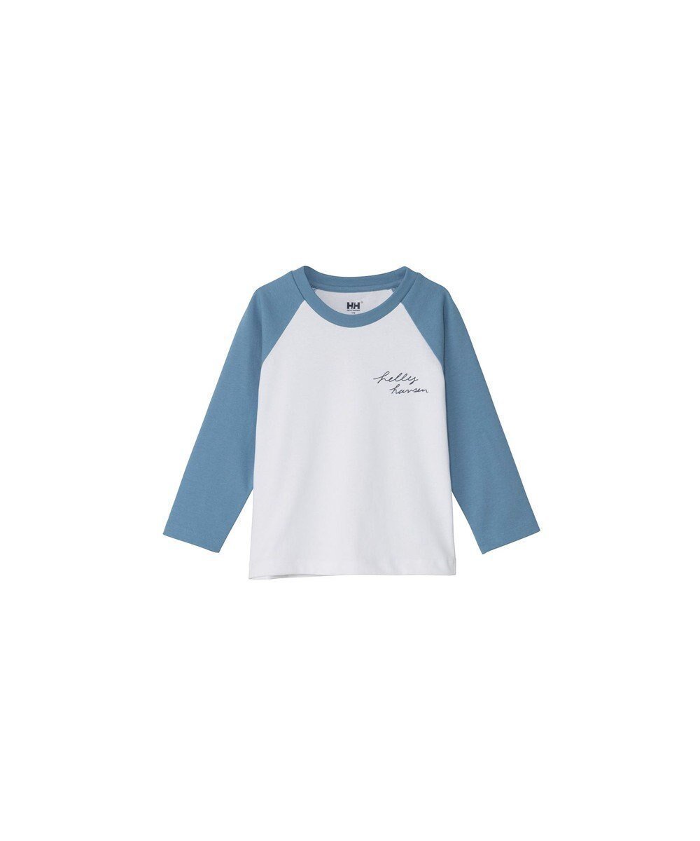 【ヘリーハンセン/HELLY HANSEN / KIDS】の【キッズ・吸汗速乾・UVカット・記名ラベル付・ECO素材】ロングスリーブアニマルティー インテリア・キッズ・メンズ・レディースファッション・服の通販 founy(ファニー) 　ファッション　Fashion　キッズファッション　Fashion for Kids　トップス・カットソー　Cut & Sew Tops　カットソー　Cut and Sewn Top　グラフィック　Graphic, Graphic Design　スリーブ　Sleeve, Long Sleeve / Short Sleeve　プリント　Print, Printed Pattern　A/W・秋冬　Autumn/Winter　S/S・春夏　SS, Spring/Summer, Warm Season　夏　Summer　ムーンライトシー|ID: prp329100004709414 ipo3291000000034442550